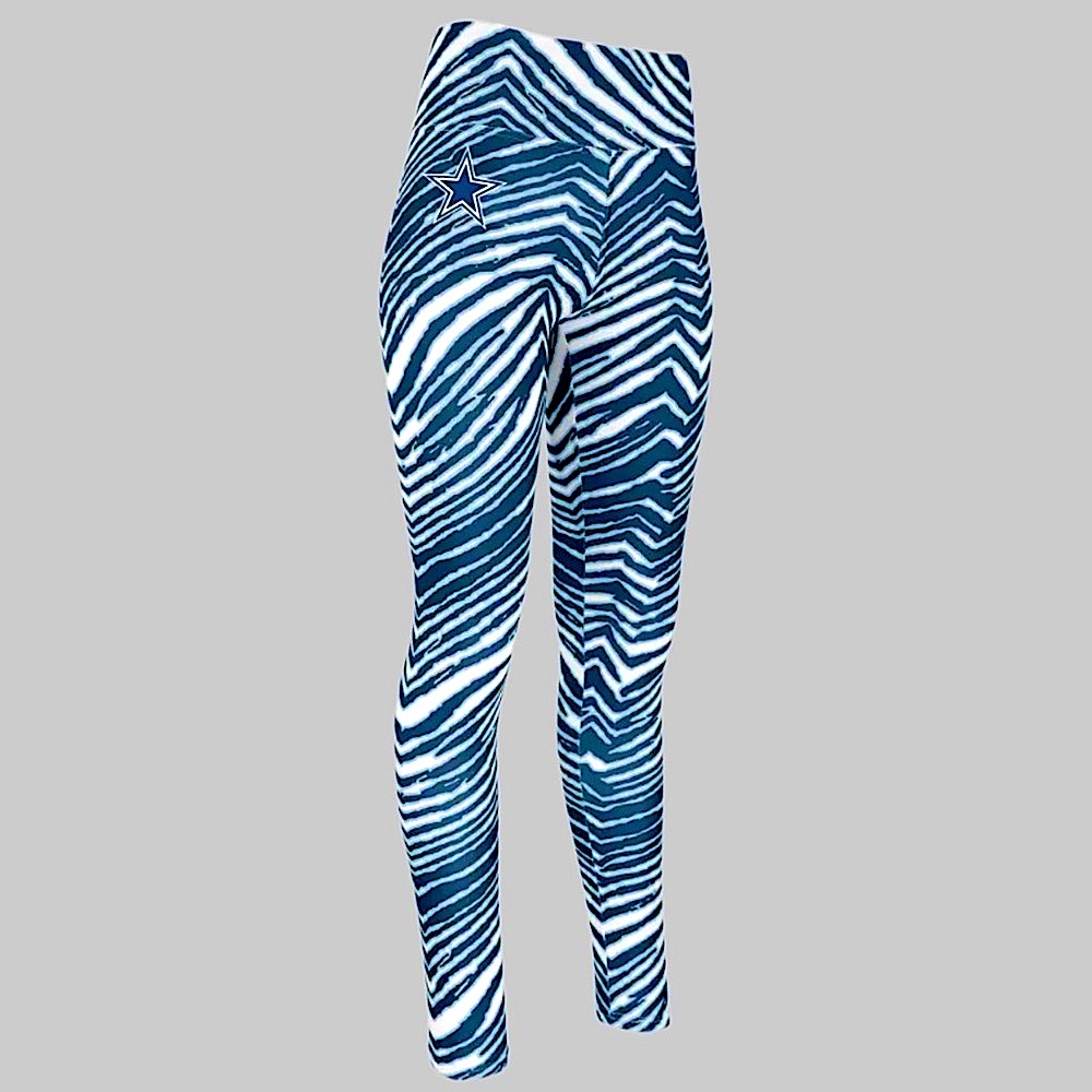 NWT Dallas‎ Cowboys Zebra Pattern Leggings - Small